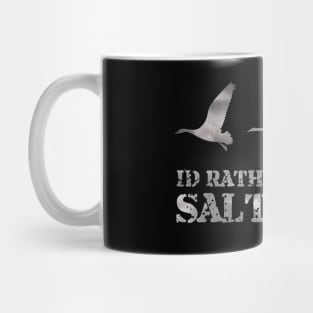 Salton Sea Duck Hunting Shirt Mug